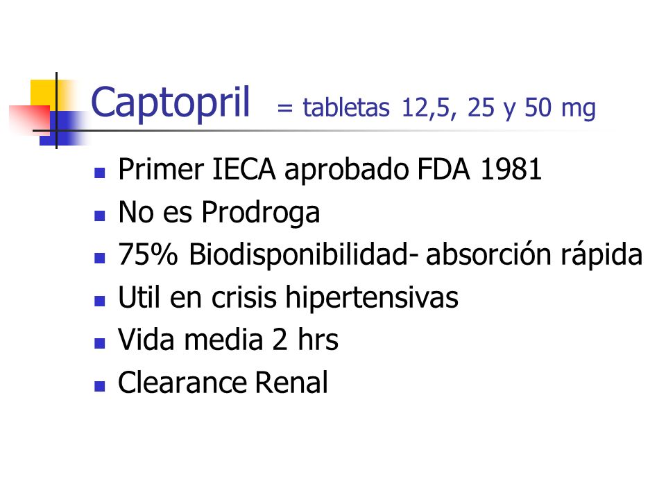 captopril tabletas 50mg